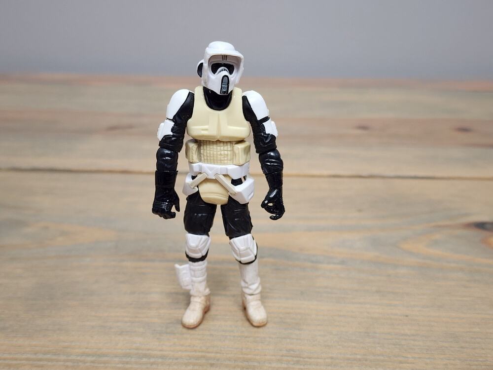 Star Wars 3.75" VTSC Vintage The Saga Collection Biker Scout Loose Complete